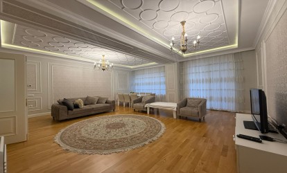 İcarəyə verilir — 4 otaqlı  yeni tikili  190 m²  Bakı 2 ci fəvvarələr küçəsi