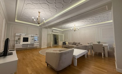 İcarəyə verilir — 4 otaqlı  yeni tikili  190 m²  Bakı 2 ci fəvvarələr küçəsi
