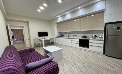 İcarəyə verilir — 2 otaqlı  yeni tikili  100 m²  Bakı Mərkəzi Bulvar küçəsi ev 7