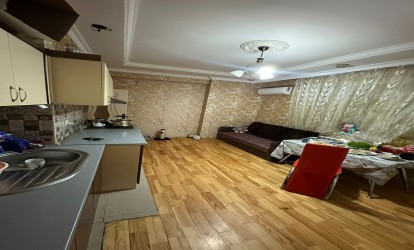 Satılır 56 m² 1 otaq  yeni tikili  , İnşaatçılar m., Yasamal r., Bakı